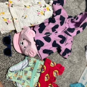 Cute Baby Clothing Set with Bear Hat